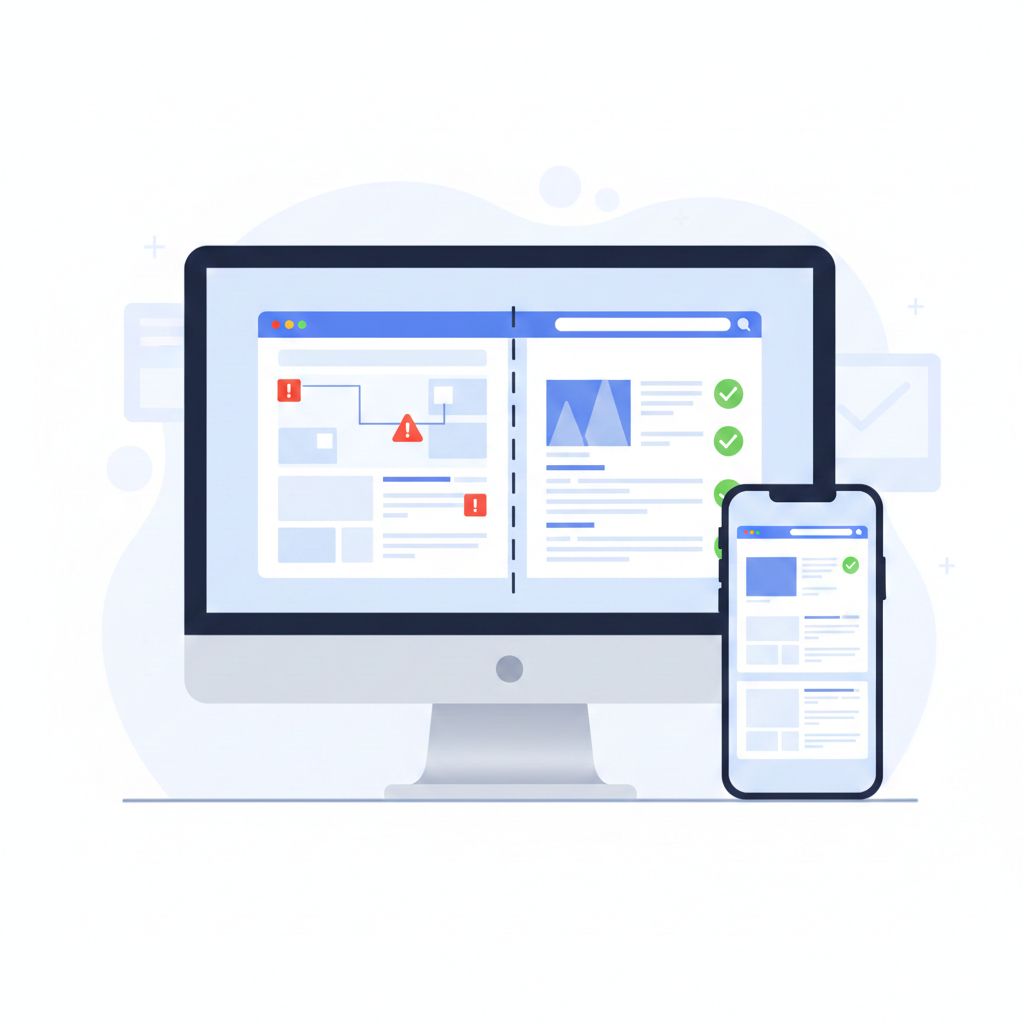 Errores comunes en páginas web que hacen huir a tus clientes 1