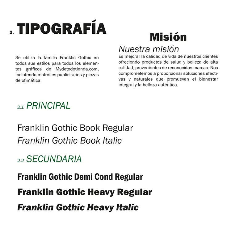 Diseño de Imagen Corporativa 19 manual de identidad corporativa para my de todo tienda