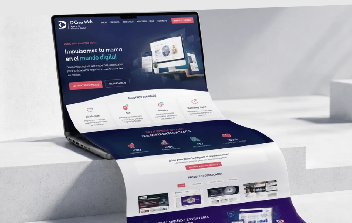 landing page imagen WebP